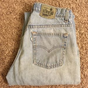 RARE VINTAGE LEVI SILVER TAB MOM JEANS